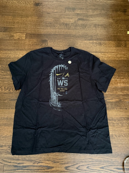 Nike Other - Nike Men’s Black Short-Sleeve Graphic Tee - World Series Motif